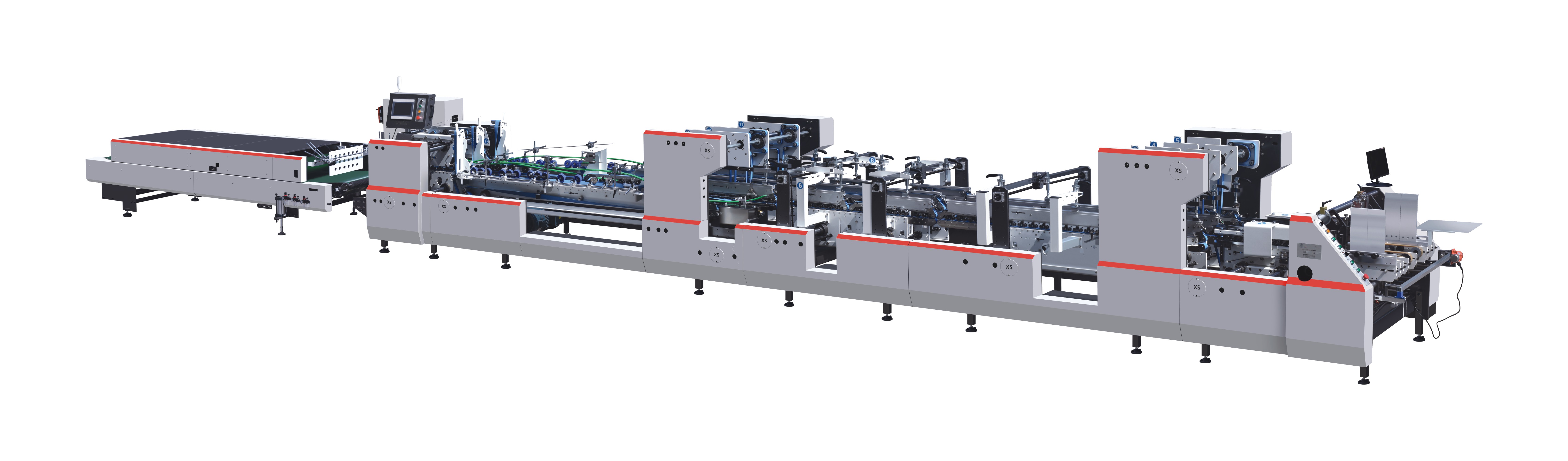 XS-1250 1450 1650 Catalog Gluer Folder High Speed Folder